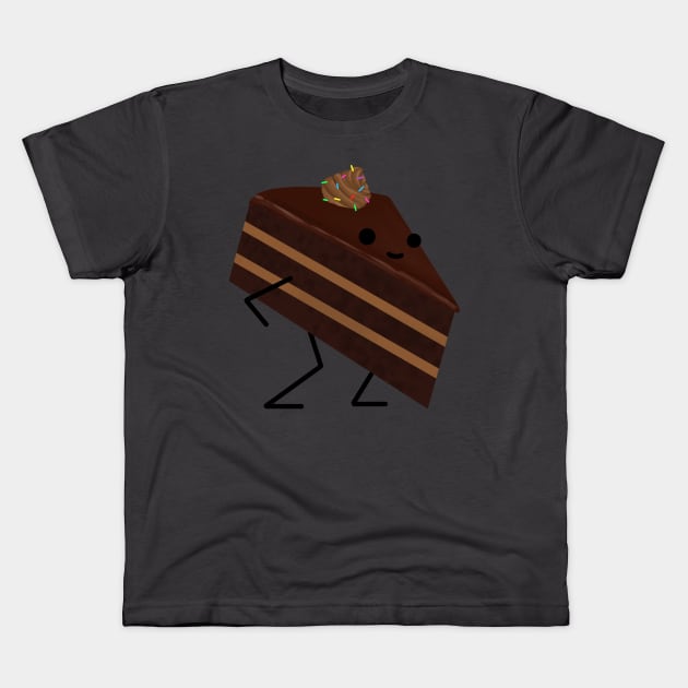 Choco cake dance Kids T-Shirt by michelleachan